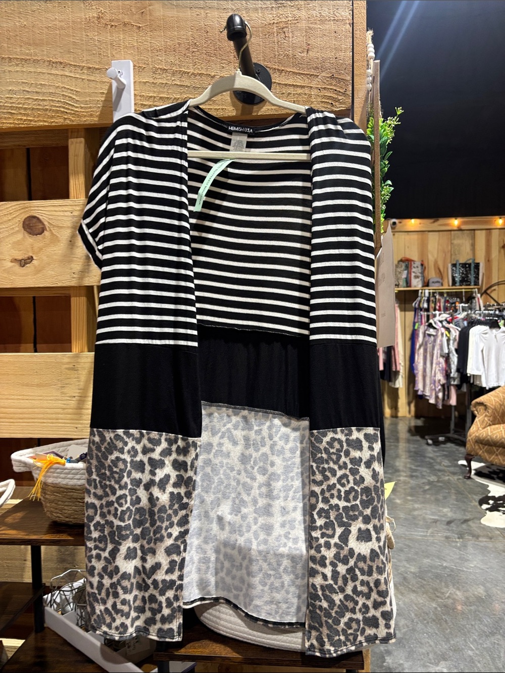 New Boutique Heimish open cardigan